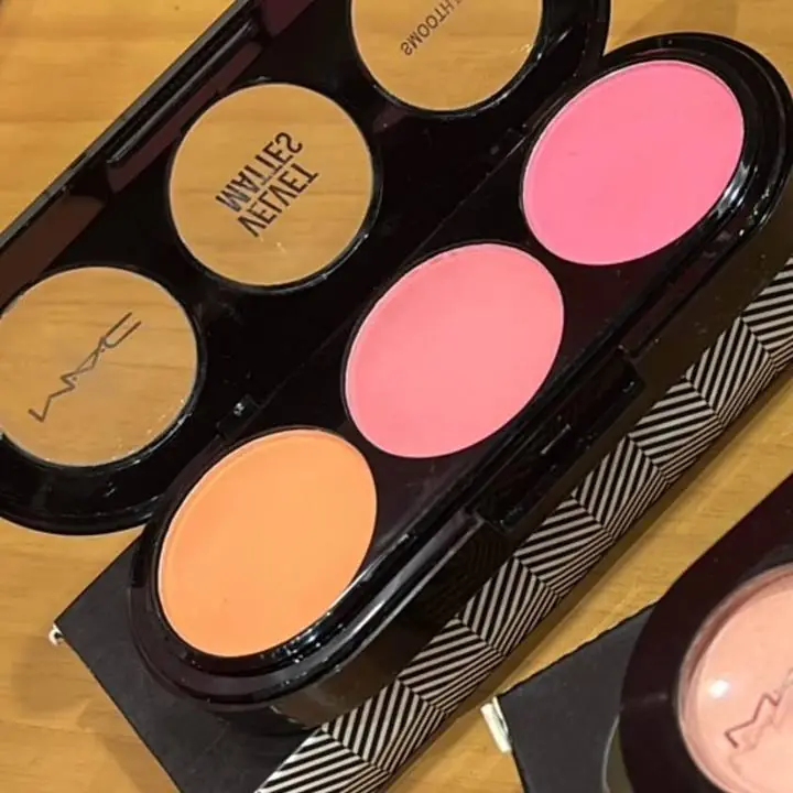 Rubor mate trío en paleta ! Mac