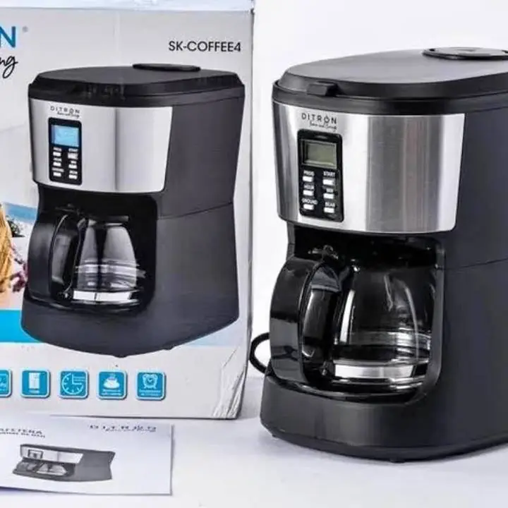 Cafetera expressa para café en grano ! 6 tazas digital !