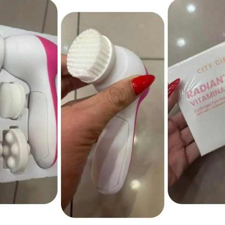 Limpieza facial completa y Masajeador facial a pila + gel anti age ! Lanzamiento
