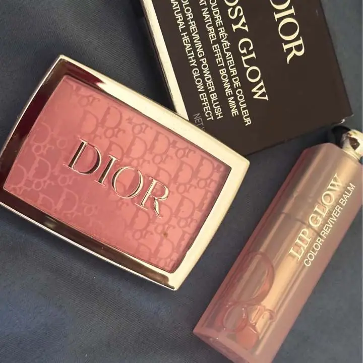 Último set Dior ! Bálsamo 001 Pink + rubor Pink 001