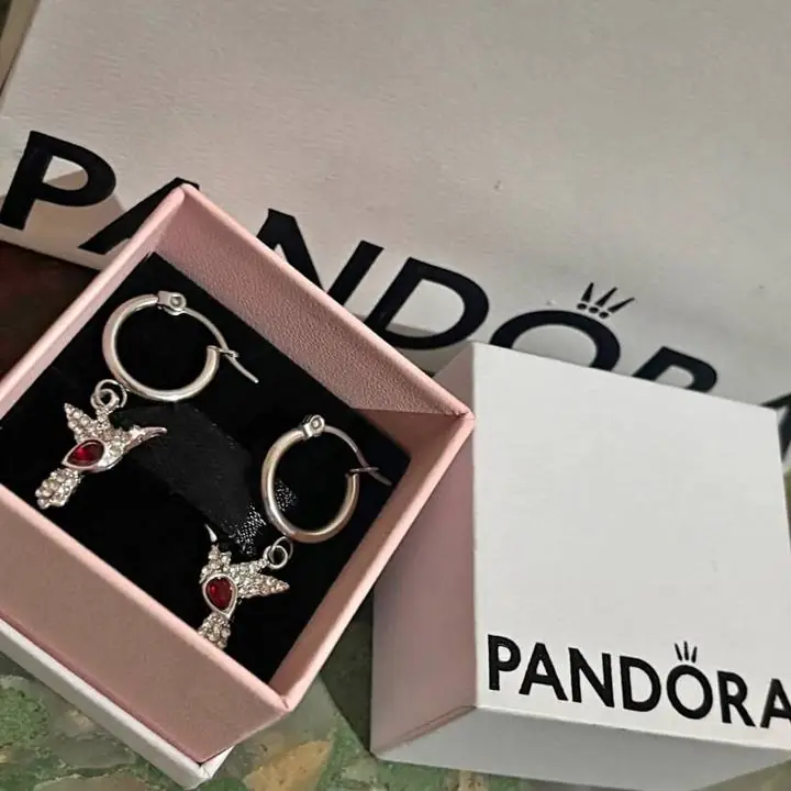 Aros colgantes con piedra roja ! Envíos o entregas personales