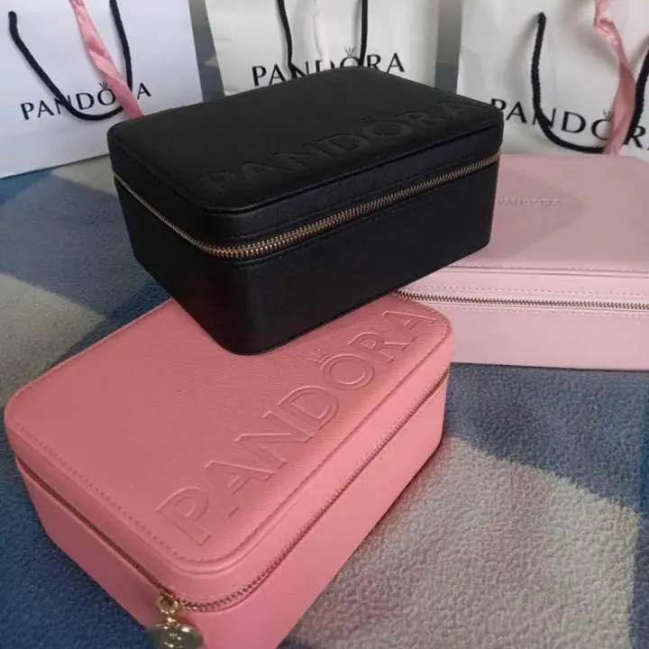 Joyeros originales de Pandora rosa o fubsia !