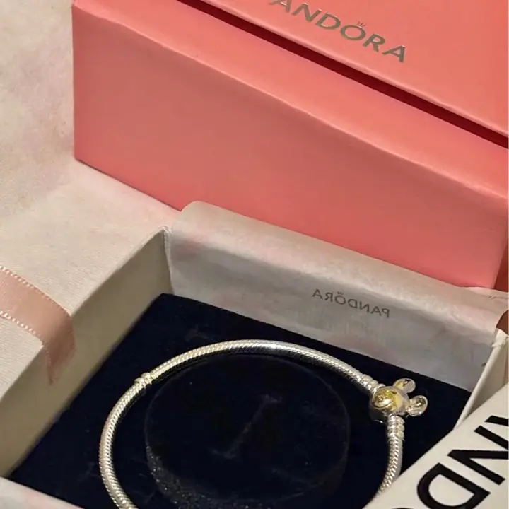Pulsera de Disney 100 años plata 925 sello ale !