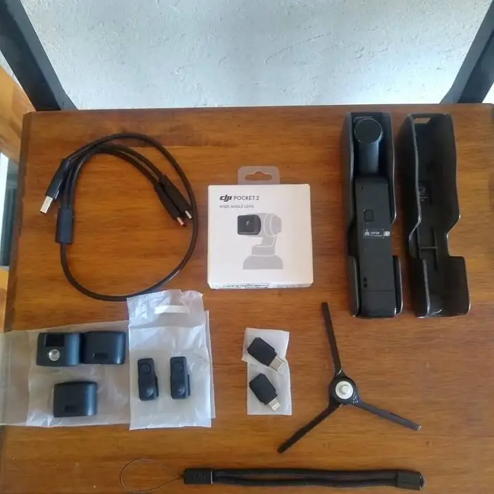 Dji pocket 2 con accesorios