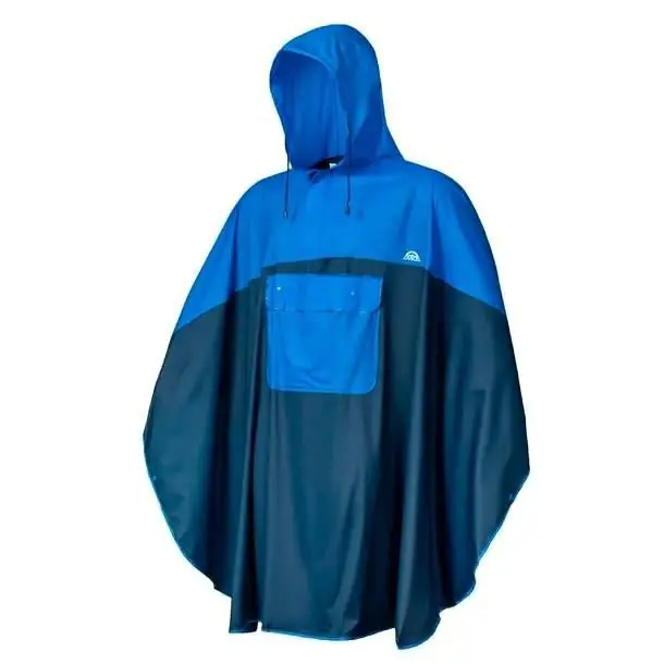 Poncho impermeable doite