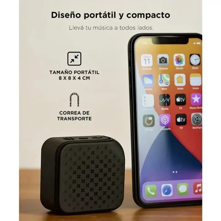 Parlante portatil nextbeat 5W Gadnic