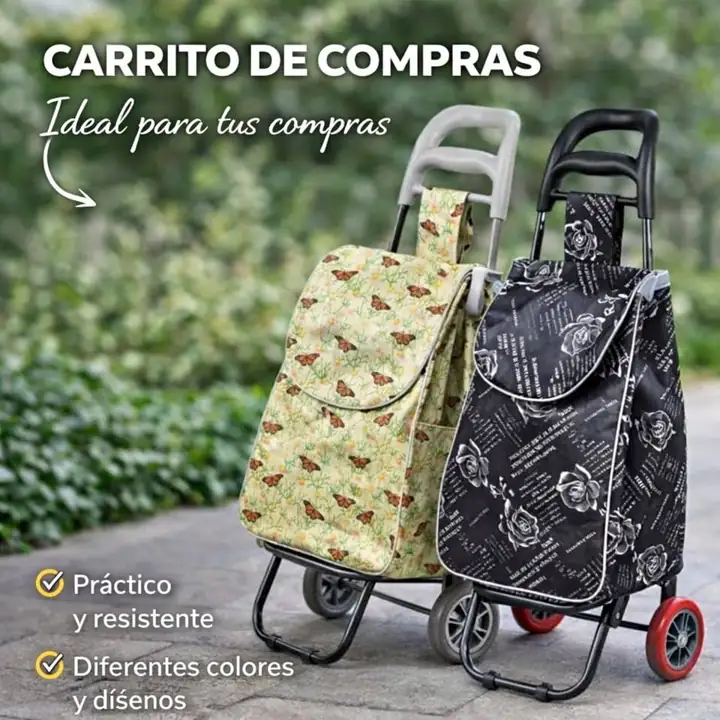 Carrito de compras hasta 8KG