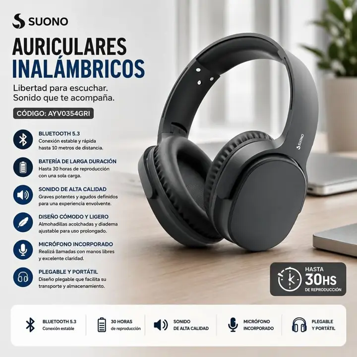 Auriculares inalambricos
