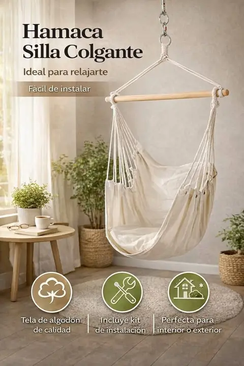 Hamaca silla colgante
