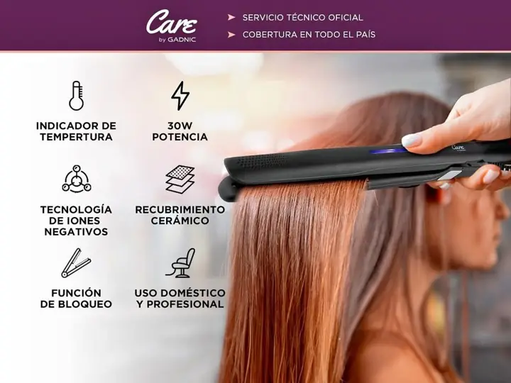 Plancha de pelo care by Gadnic