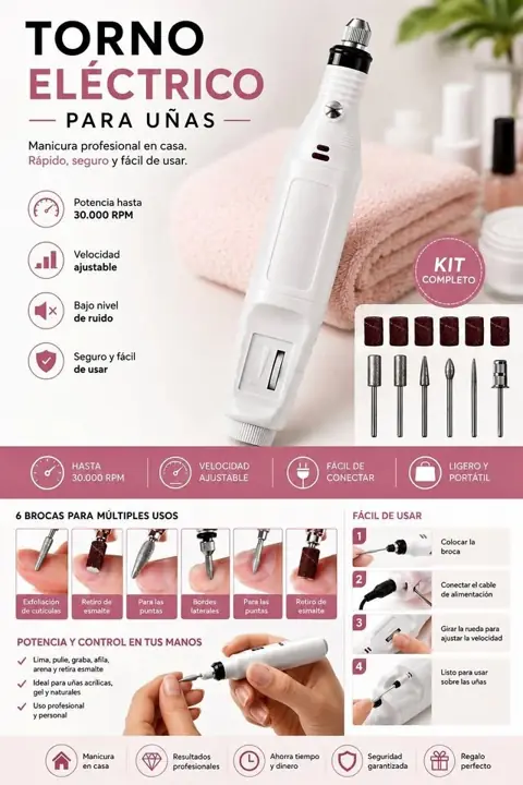 Torno para uñas