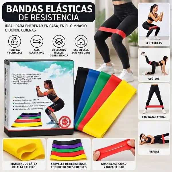 Bandas elasticas de resistencia 5