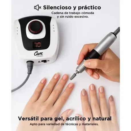 Torno con display LED y pedal