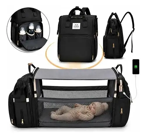 Mochila maternal con cambiador