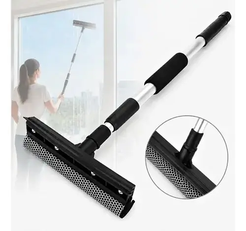 Limpieza de vidrios extensible 2EN1