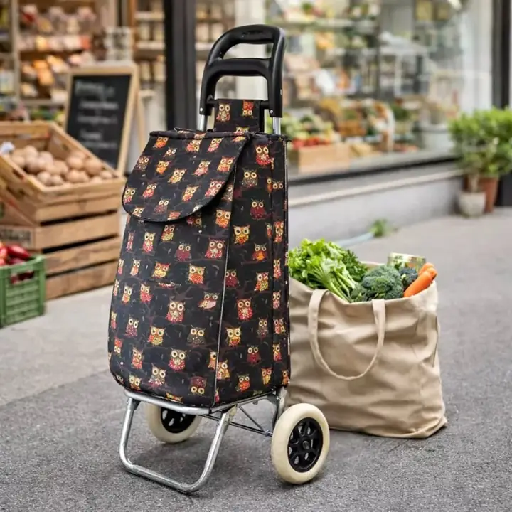 Carro de compras aluminio