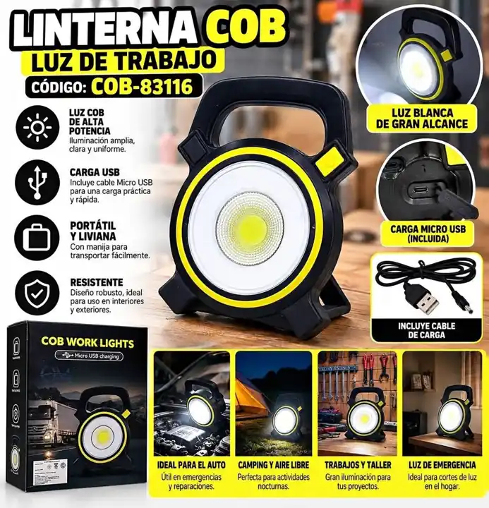 Linterna cob om JY-819