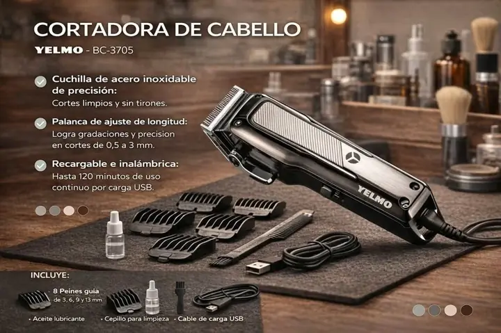 Cortadora de cabello yelmo