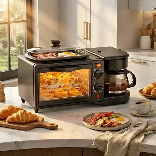 Horno 3 en 1 desayuno