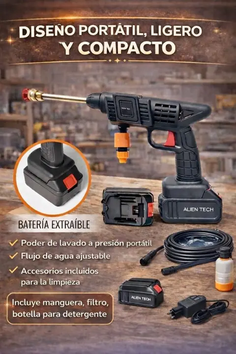 Hidro portatil alien tech