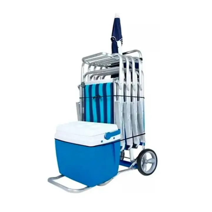 Carrito de playa con extensible