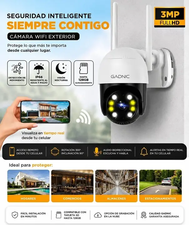 Camara WiFi exterior