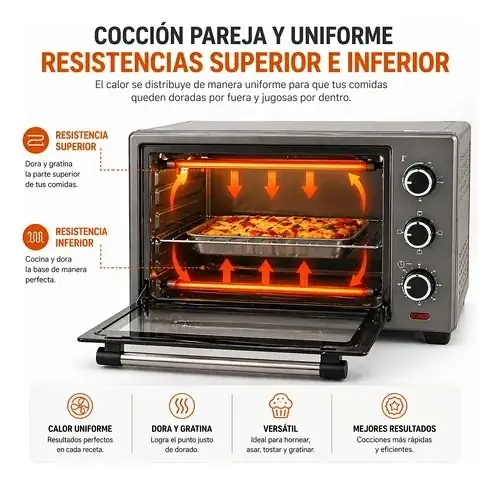 Horno electrico de 16LITROS Kanji