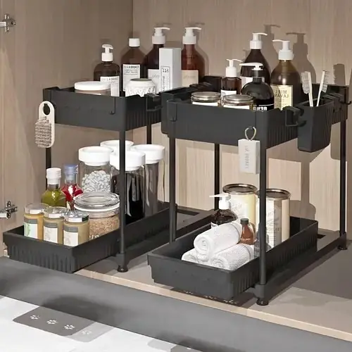 Organizador multiuso negro