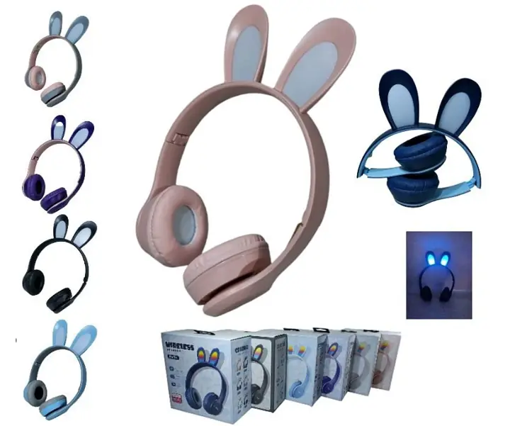 Auricular vincha conejo bluetooth AU-16014