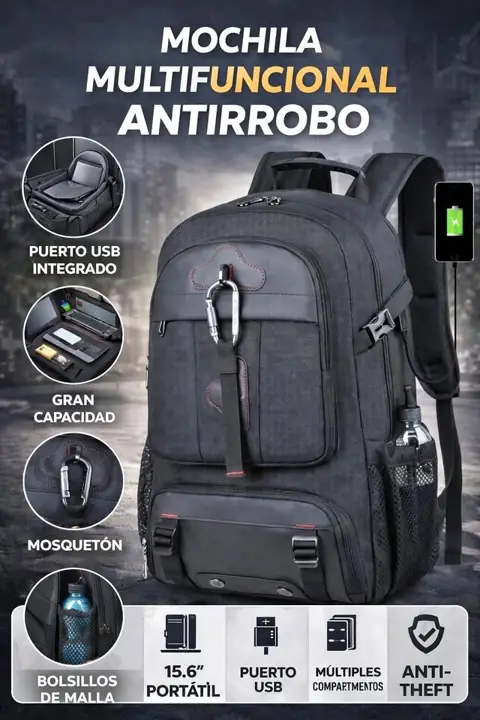 Mochila antirrobo