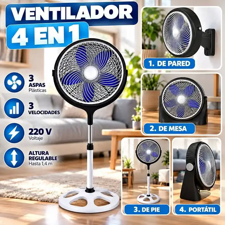 Ventilador 4 en 1 star trak