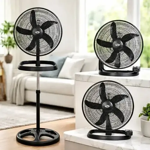 Ventilador versatil 3 en 1 posiciones star trak