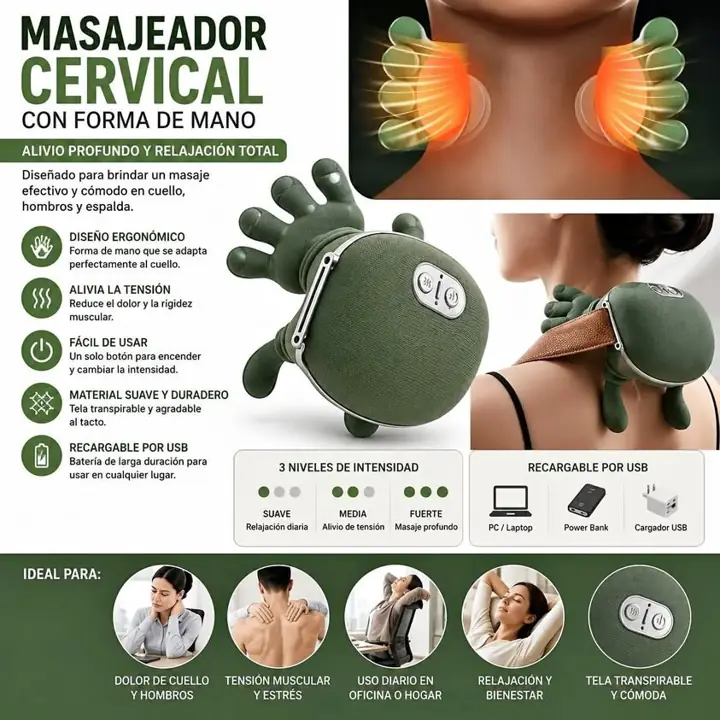 Masajeador cervical