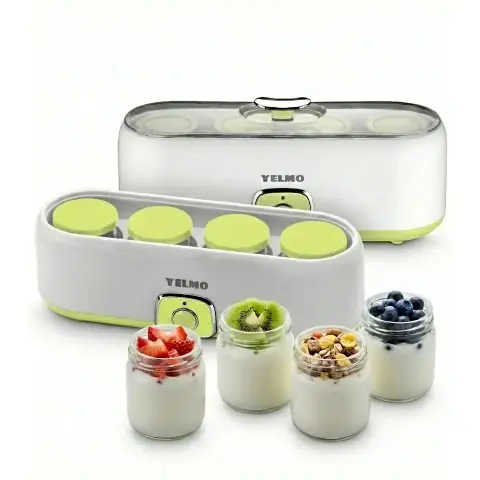 Yogurtera yelmo 4 jarros 20W