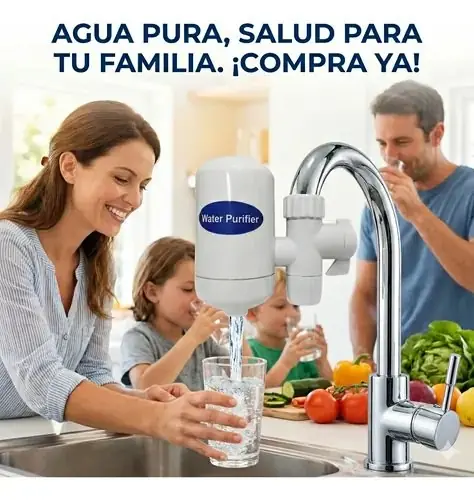 Filtro de agua para canillas