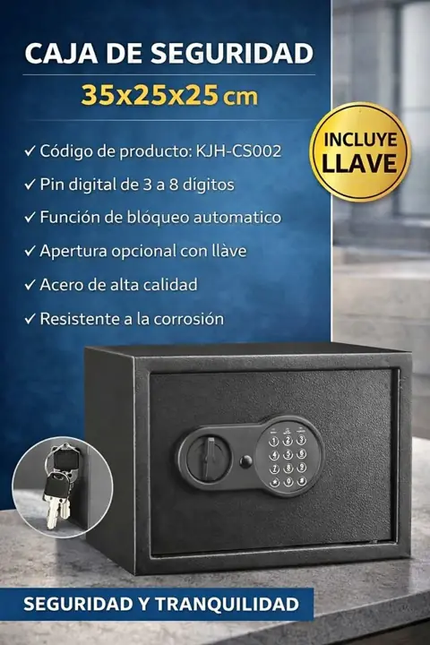 Caja fuerte de seguridad Kanji mediana