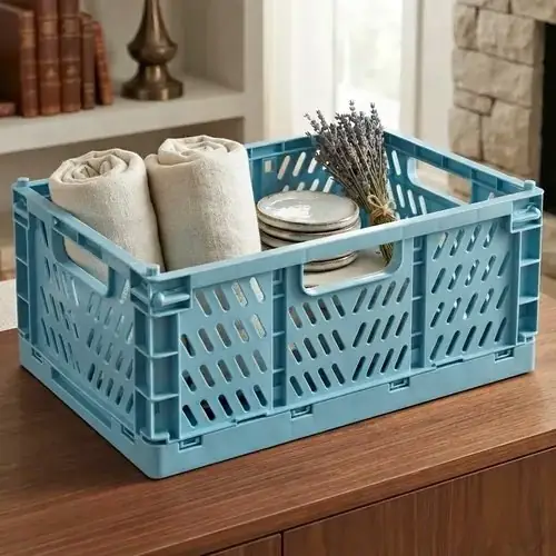 Mini canasta plegable ideal para organizar