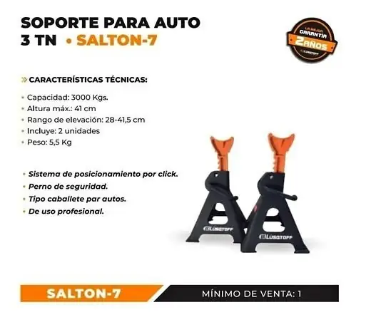 Soporte para auto lusqtoff