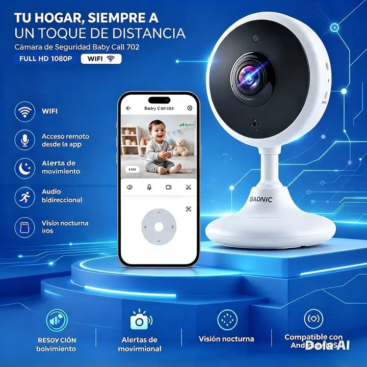 Camara de seguridad Gadnic