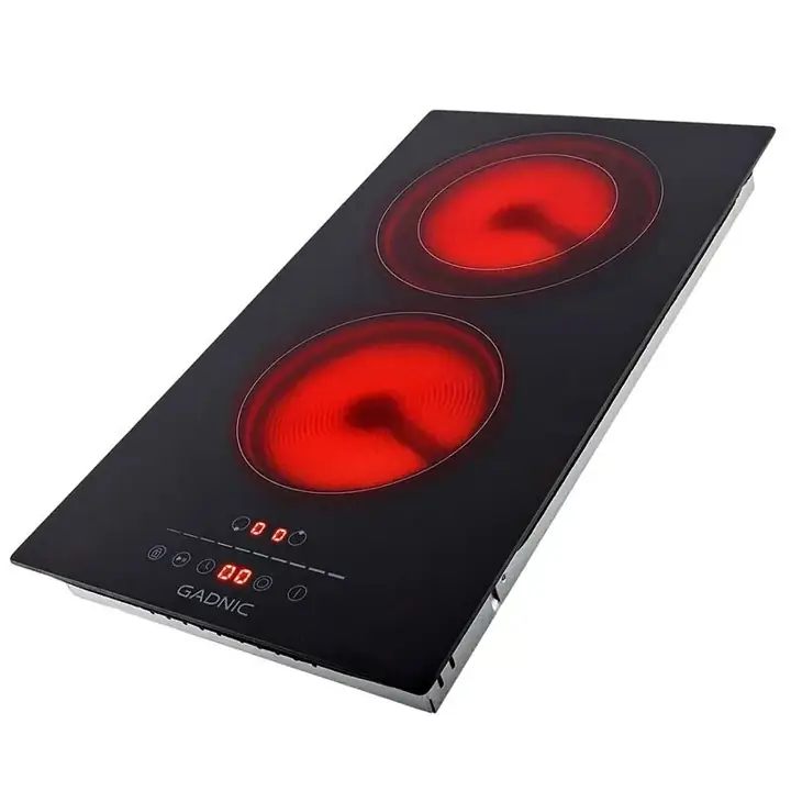 Anafe electrico 2 hornallas cuk by Gadnic empotrable