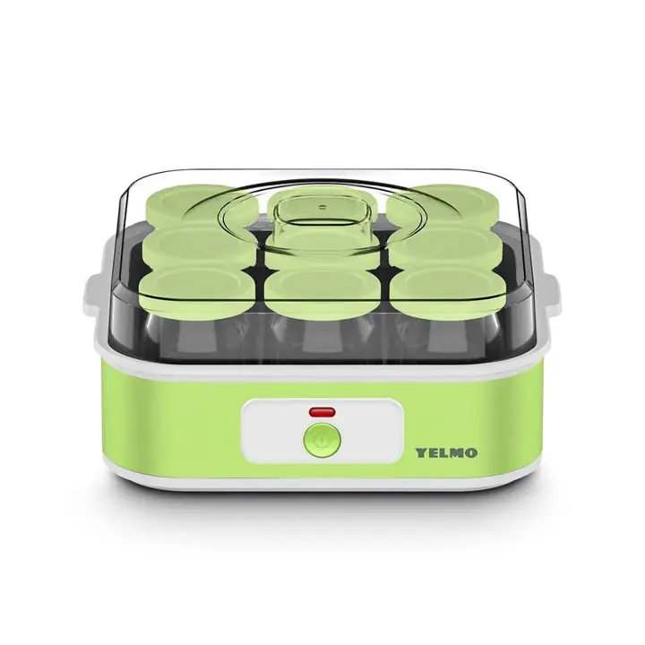 Yogurtera yelmo 9 jarros de vidrio