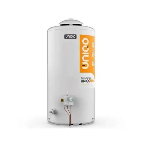 Termotanque uniqo 80LT a gas
