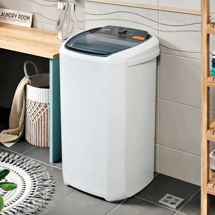 Lavarropas semiautomatico Wanke 15KG blanco