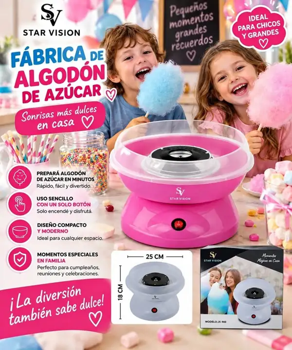 Maquina de algodon de azucar --star vision