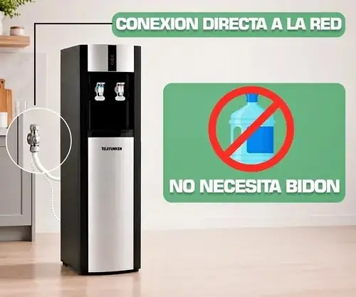 Dispenser con conexion directa a la red Telefunken