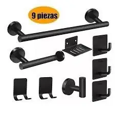Juego de accesorios completo de baño