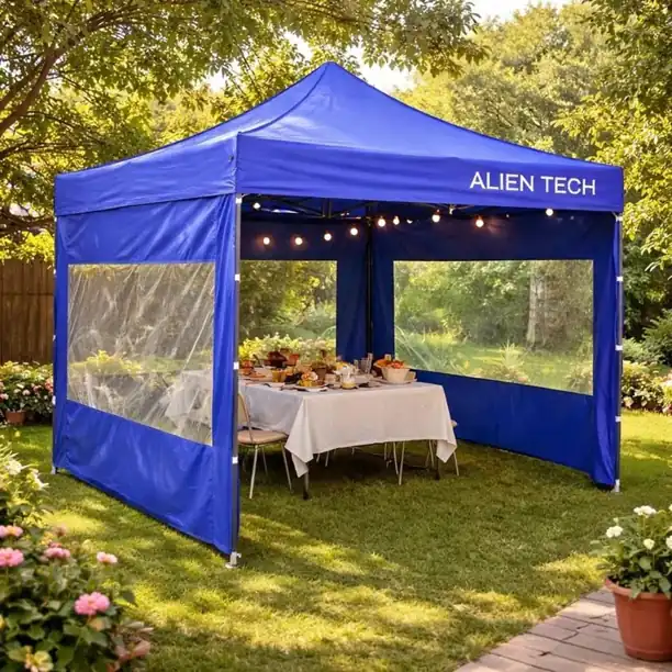 Gazebo 3X3 con ventana alien tech
