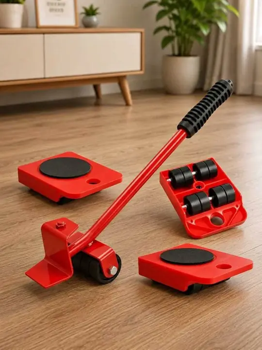 Juego elevador para muebles con ruedas