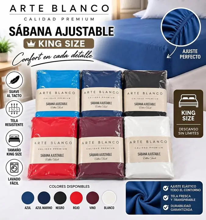 Sabana ajustable king size