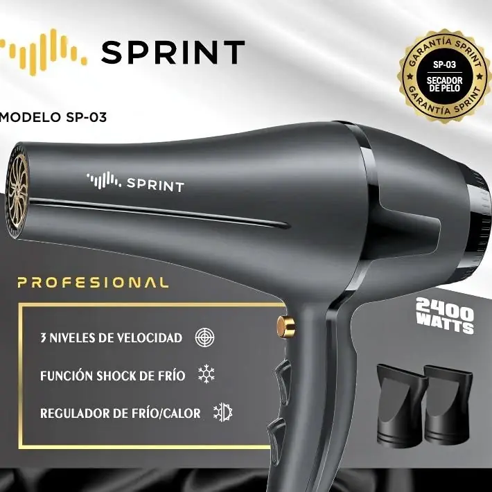 Secador de cabello marca sprint